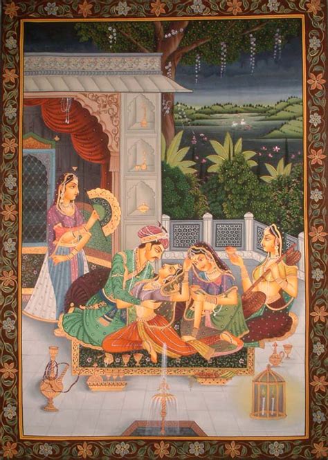 Mughal Harem Exotic India Art