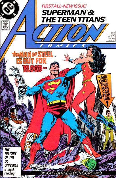 Action Comics Vol 1 584 Dc Database Fandom