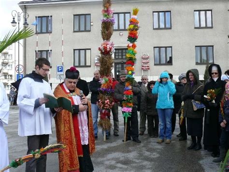 Święcenie Palm I Procesja Do Kościoła W Pińczowie Echo Dnia