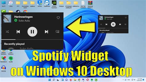 Download Spotify Widget For Windows 11 How To Enable Spotify Widget