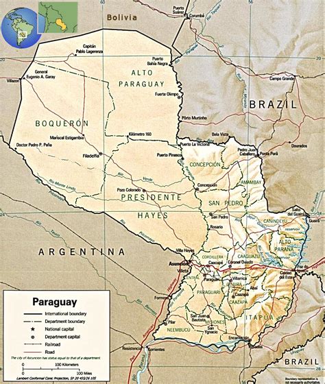 Horario y dónde ver el partido de la copa américa 2021 haz click aquí. Mapa de Paraguay