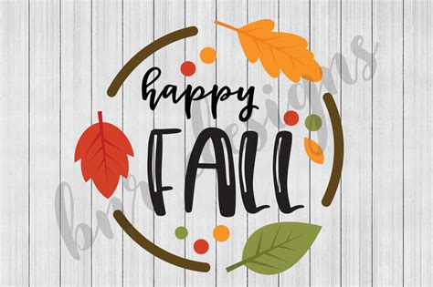 Fall Svg Autumn Svg Svg Files Dxf File By Bnr Designs Thehungryjpeg