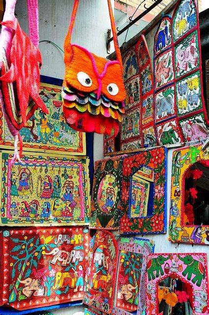 Colorful Crafts Thamel Kathmandu Nepal Color Crafts Crafts Nepal