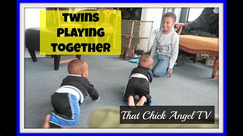 Twins Playing Together One Moms View That Chick Angel Tv Youtube