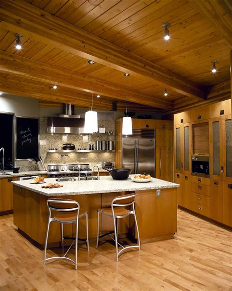 There are a number of kitchen ceiling designs and materials to choose from beyond the more your kitchen is the soul of your homestead, the place where friends and family gather, feast, and admire. 101 Kitchen Ceilings with Exposed Wood Beams (Photos)