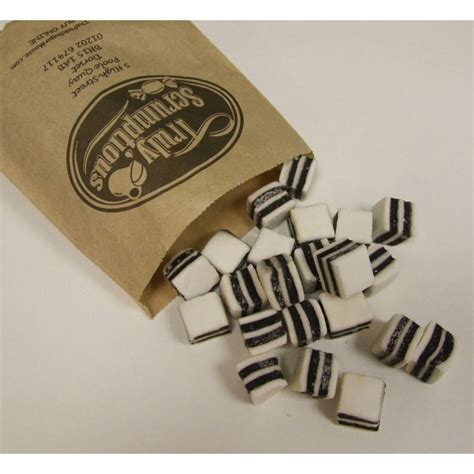 Liquorice Mint Retro Sweets Old Fashioned Sweets Mint Sweets