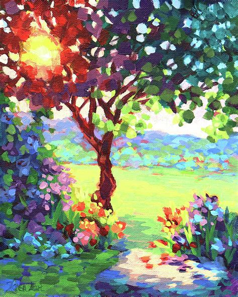 Summer Color Painting By Karen Ilari Fine Art America