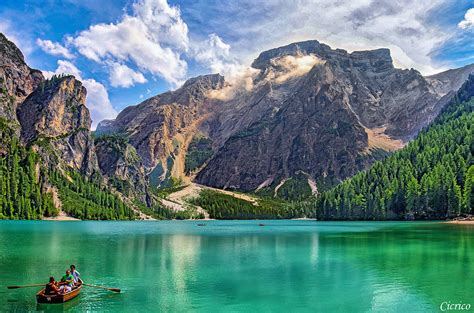 Lago Di Braies Pragser Wildsee Mt1496 Slm Acque Co Flickr