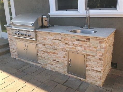 All in all, it's not that complicated to learn how to build an outdoor kitchen with. Belgard Catalina Stone Paver in Bella, Custom BBQ island ...