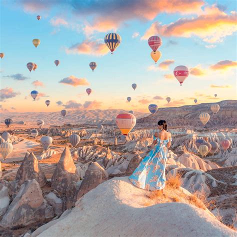 Cappadocia Valleys Photo Idea Dresses Morning Photoshoot Yemelin