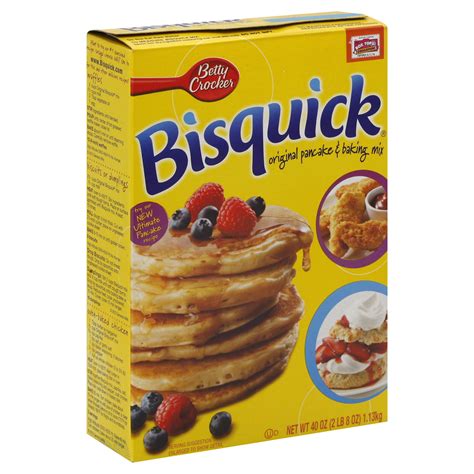 Bisquick Pancake And Baking Mix Original 40 Oz 2 Lb 8