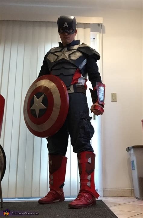 Captain America Homemade Costume Diy Costumes Under 65