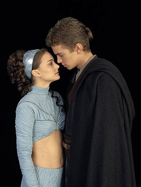 padmé and anakin star wars episode ii natalie portman star wars star wars anakin