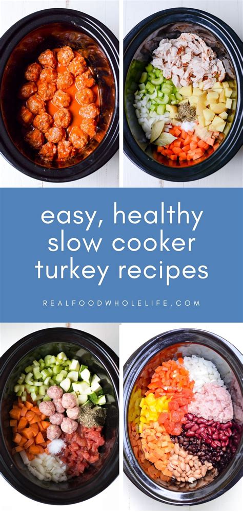 10 Easy Slow Cooker Turkey Recipes Real Food Whole Life