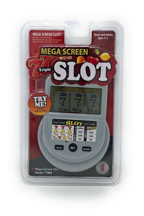 Mega Screen Slot Machine Handheld Game 25766077806 Ebay