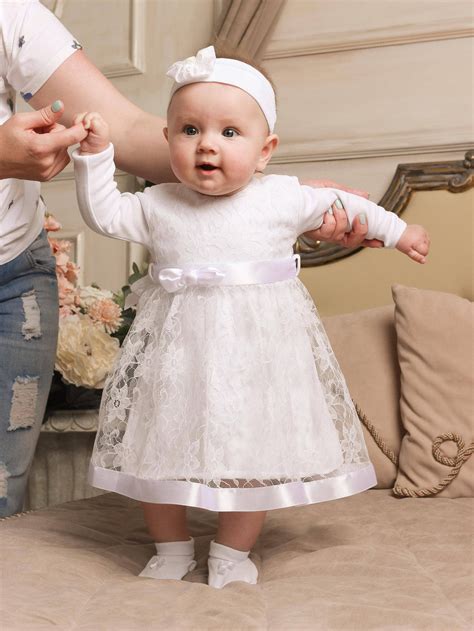 Baby Girl Baptism Dress Christening Gown Baptism Dress Etsy