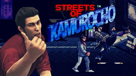 Streets Of Kamurocho Gameplay Street Of Rage 2 X Yakuza 😀 Youtube