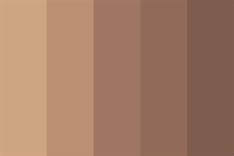 Muted Nudes Color Palette