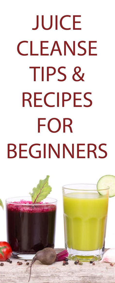 Juice Cleanse Tips For Beginners Mrs Fitness Juicing Recipes