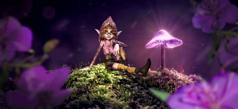Fairy In Forest 5k Retina Ultra Hd Wallpaper Background Image