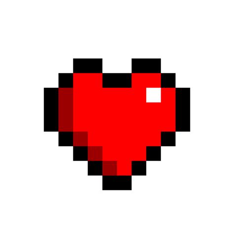 Pixel Art Emoji Coeur