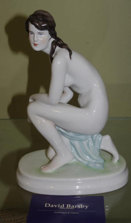 Zsolnay S Nude Figure Zsolnay Ceramics
