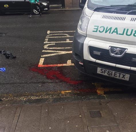 Knifeman Who Slashed Own Throat Infront Of Horrified Onlookers Dies