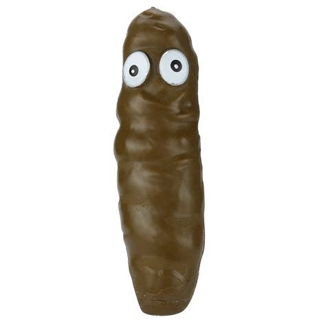 Bowake Novelty Squeeze Turd Stretchy Poo Stress Relief Squeeze Hand Toy