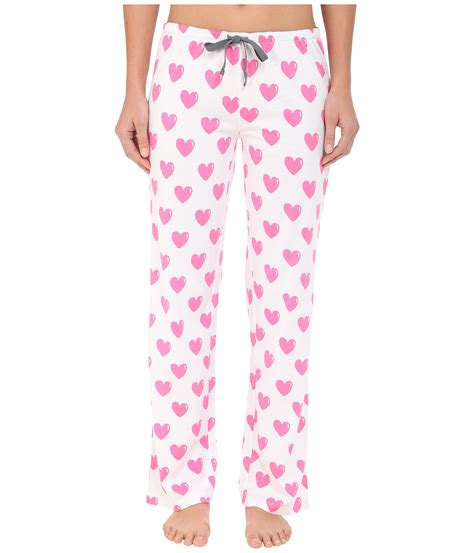 Pj Salvage Tables Heart Pajama Set In Pink Lyst