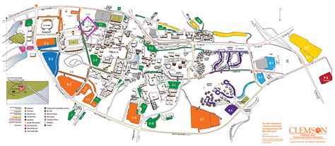 Clemson University Campus Map Printable Hot Sex Picture