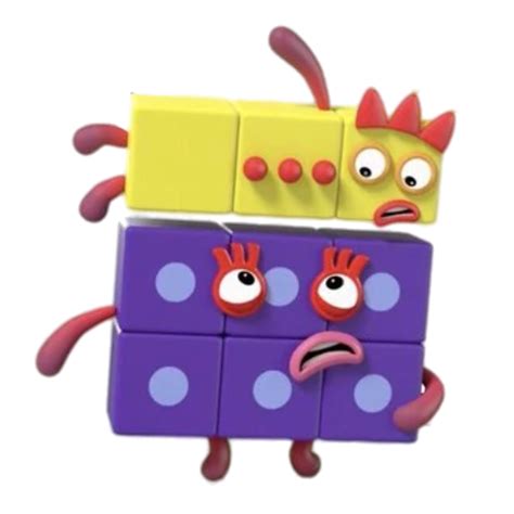 Check Out This Transparent Numberblocks Numbers 6 And 3 Png Image Artofit