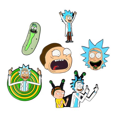 Jewelry Animated Cartoon Cucumber Moti Rick And Morty Animeely