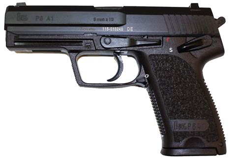 Halbautom Pistole Heckler And Koch P8 A1 Kal9x199mm Para9mm Luger