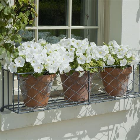 Lattice Window Box Planters From Garden Requisites They Look