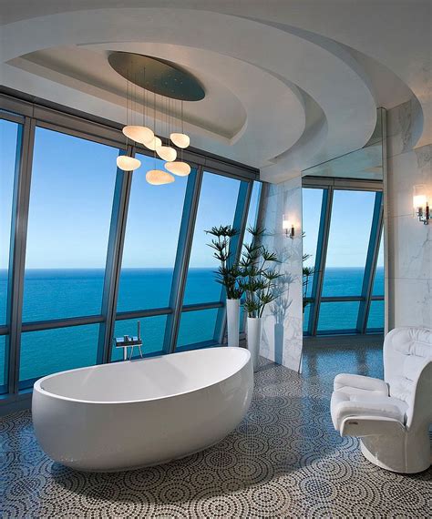 20 Luxurious Bathrooms With A Scenic View Of The Ocean
