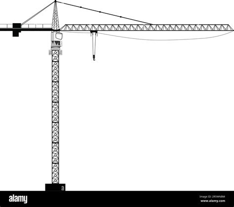 Construction frame of a skyscraper Stock Vector Images - Alamy