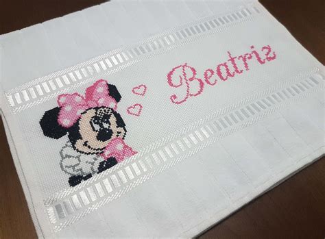 Lindos alfabetos em ponto cruz que achei no pinterest. Grafico Ponto Cruz Para Toalha De Boca - Ponto Cruz Andreia