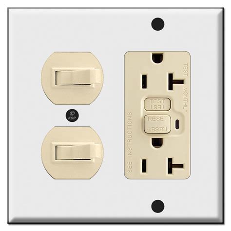Stacked Toggle Switch Gfci Outlet Covers Kyle Switch Plates