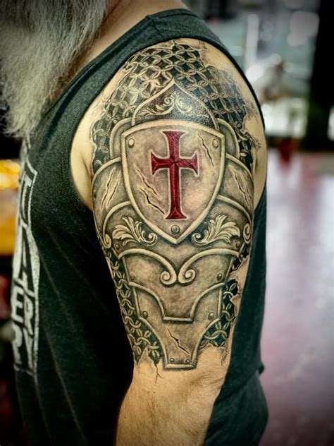 Crusader Tattoo Unveiling Its Symbolism And Meanings Art And Design