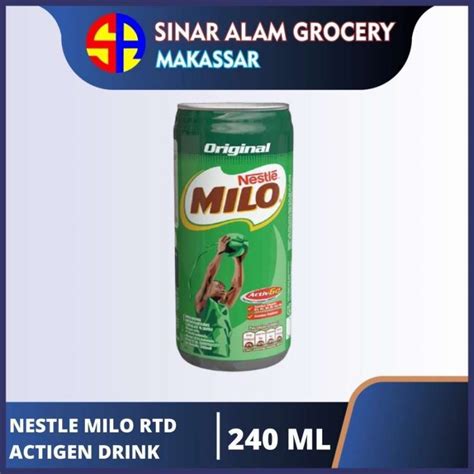 Jual Nestle Milo Rtd Actigen Drink Ml Can Di Seller Sinar Alam