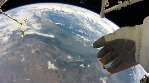 Nasa Astronaut Takes In Earths Beauty From Space Youtube Nasa