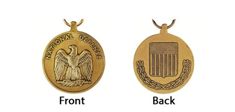 National Defense Service Medal Details And Eligibility Medals Of