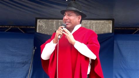 Alcalde Medardo Chimbolema Presente En Comunidades Carnaval Pawkar