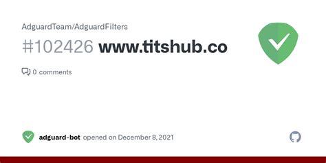 Titshub Com Issue Adguardteam Adguardfilters Github