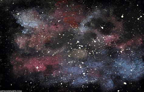 Artisan Des Arts Outer Space Nebulagalaxy Paintings Grade 6