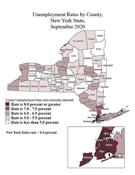 Nys Department Of Labor Releases September Unemployment Data