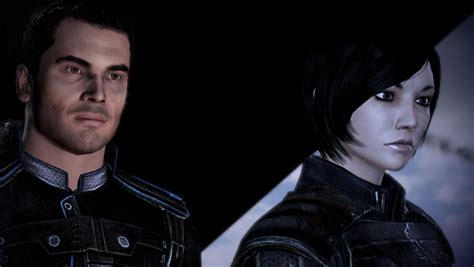 Mass Effect 3 Kaidan Alenko And Femshep By Kajataya On Deviantart