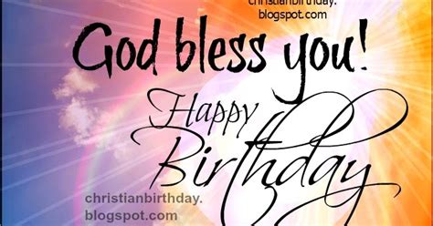 Religious Christian Birthday Images With God Bless Quotes Christian