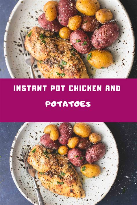 Make your instant pot work even harder for your with these brilliant ideas, kitchen hacks, and fast recipes for popcorn, hummus, cake, wine, pancakes, and more tasty foods. INSTANT POT CHICKEN AND POTATOES #recipes #recipeoftheday ...