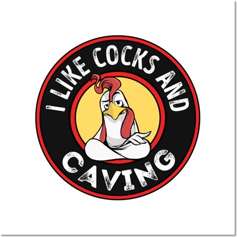 i like cocks and caving funny gay pride rooster pride posters and art prints teepublic